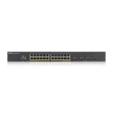 Switch Zyxel XGS1930-28HP 28p PoE (PoE+: 24;) 375W Managed Gigabit/10G