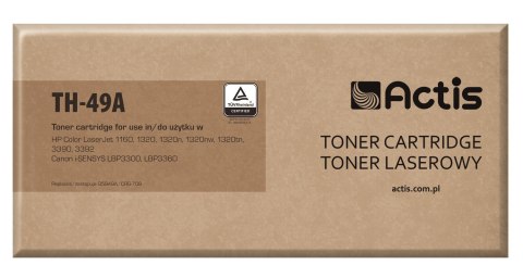 Actis TH-49A Toner (zamiennik HP 49A Q5949A, Canon CRG-708; Standard; 2500 stron; czarny)