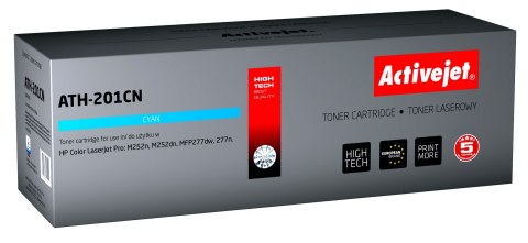 Activejet ATH-201CN Toner (zamiennik HP 201A CF401A; CRG045; Supreme; 1400 stron; niebieski)