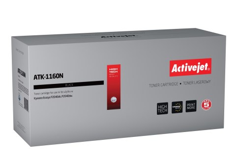 Activejet ATK-1160N Toner (zamiennik Kyocera TK-1160; Supreme; 7200 stron; czarny)