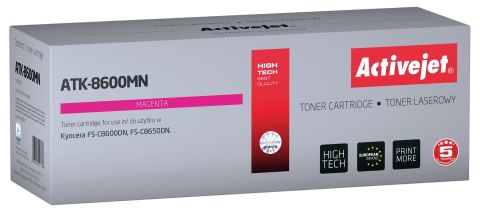 Activejet ATK-8600MN Toner (zamiennik Kyocera TK-8600M; Supreme; 20000 stron; czerwony)