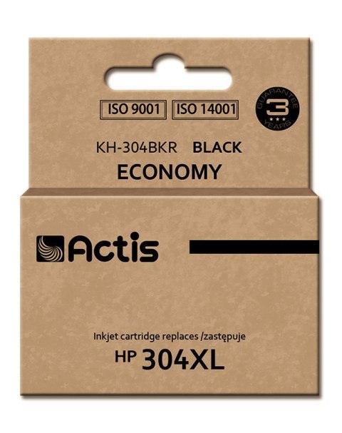 Actis KH-304BKR Tusz (zamiennik HP 304XL N9K08AE; Premium; 20 ml; czarny)