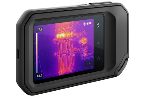 FLIR KAMERA TERMOWIZYJNA Z TECHNOLOGIĄ POPRAWY OBRAZU MSX WI-FI I ŁĄCZNOŚCIĄ W CHMURZE, 160X120PX, DO 400STC, FOV 54X42ST, C5