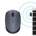 Mysz Logitech M170 910-004642 (optyczna; 1000 DPI; kolor szary; )