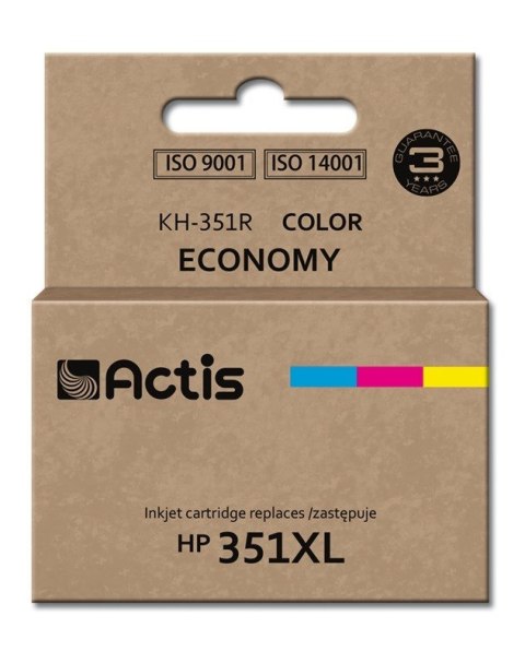 Actis KH-351R Tusz (zamiennik HP 351XL CB338EE; Standard; 21 ml; kolor)