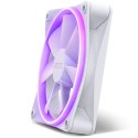 NZXT WENTYLATOR PC NZXT WENTYLATOR DO ZASILACZA/OBUDOWY F120 RGB PWM BIAŁY